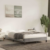 Vidaxl bedframe zonder matras 120x200 cm fluweel lichtgrijs
