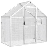 Vidaxx volière 179x100x185 m aluminium argent