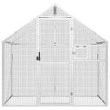 Vidaxx volière 179x100x185 m aluminium argent