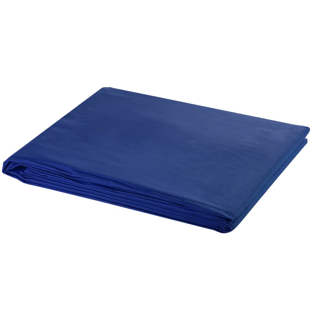 Arrière-plan vidaxl sans chromakey standard 600x300 cm Coton bleu