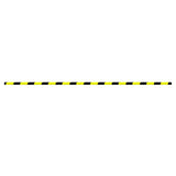 Vidaxl Corner Protector 4x3x100 cm PU jaune et noir