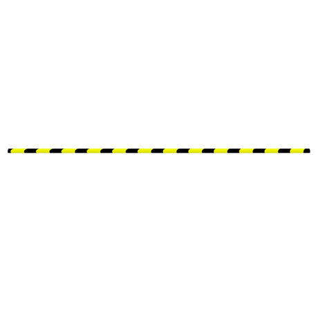 Vidaxl Corner Protector 4x3x100 cm PU jaune et noir