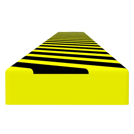 Vidaxl Corner Protector 6x2x101,5 cm PU jaune et noir