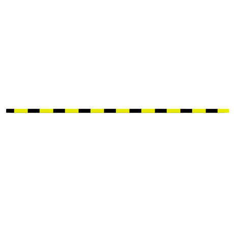 Vidaxl Corner Protector 6x2x101,5 cm PU jaune et noir