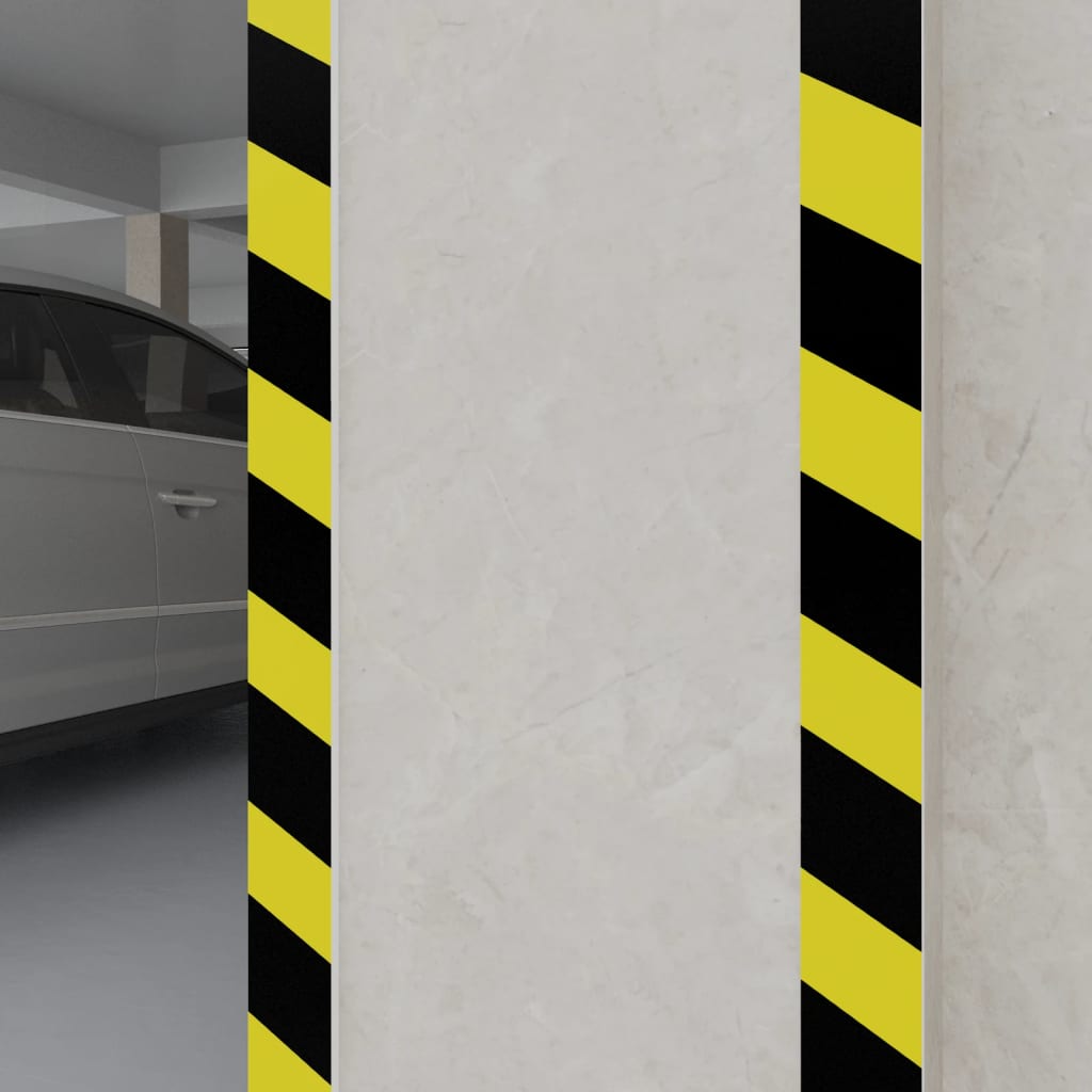 Vidaxl Wall Protecteurs 6 ST 50x10x2 cm mousse EVA jaune et noir
