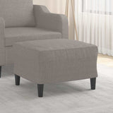 Vidaxl voetenbank 60x50x41 cm stof taupe