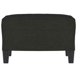 Vidaxl voetenbank 60x50x41 cm stof zwart