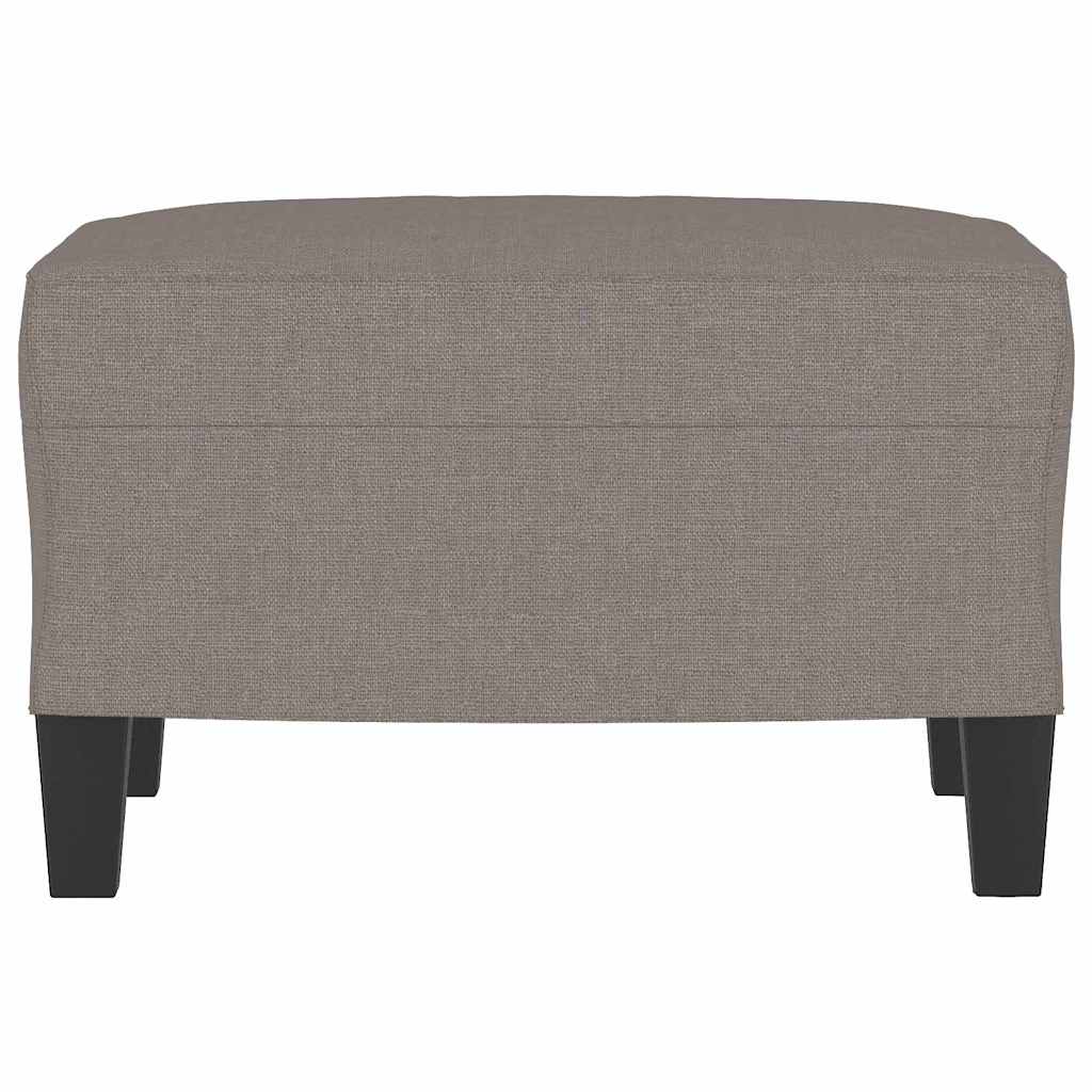Vidaxl voetenbank 60x50x41 cm stof taupe