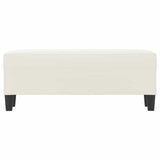 Vidaxl bankje 100x35x41 cm microvezelstof beige