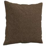 Vidaxl Coussins décoratifs 2 ST 40x40 cm Brown
