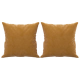 Vidaxl Coussins décoratifs 2 ST 40x40 cm Brown