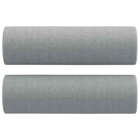Vidaxl Coussins décoratifs 2 ST 15x50 cm Gris clair