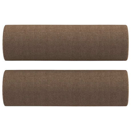 Vidaxl Coussins décoratifs 2 ST 15x50 cm Brown