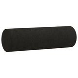 Vidaxl Coussins décoratifs 2 ST 15x50 cm Tissu noir