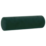 Vidaxl Coussins décoratifs 2 ST 15x50 cm Velvet vert foncé