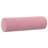 Vidaxl Coussins décoratifs 2 ST 15x50 cm en velours rose