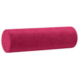 Vidaxl Coussins décoratifs 2 ST 15x50 cm Velvet Wine rouge