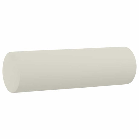 Vidaxl Coussins décoratifs 2 ST 15x50 cm Velvet Crème colorée