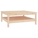 Vidaxl salontafel 100x100x40 cm massief grenenhout