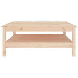 Vidaxl salontafel 100x100x40 cm massief grenenhout