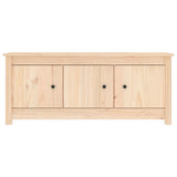 Armoire à chaussures Vidaxl 110x38x45,5 cm Pine solide