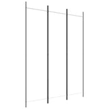 Vidaxl kamerscherm met 3 panelen 150x200 cm stof wit