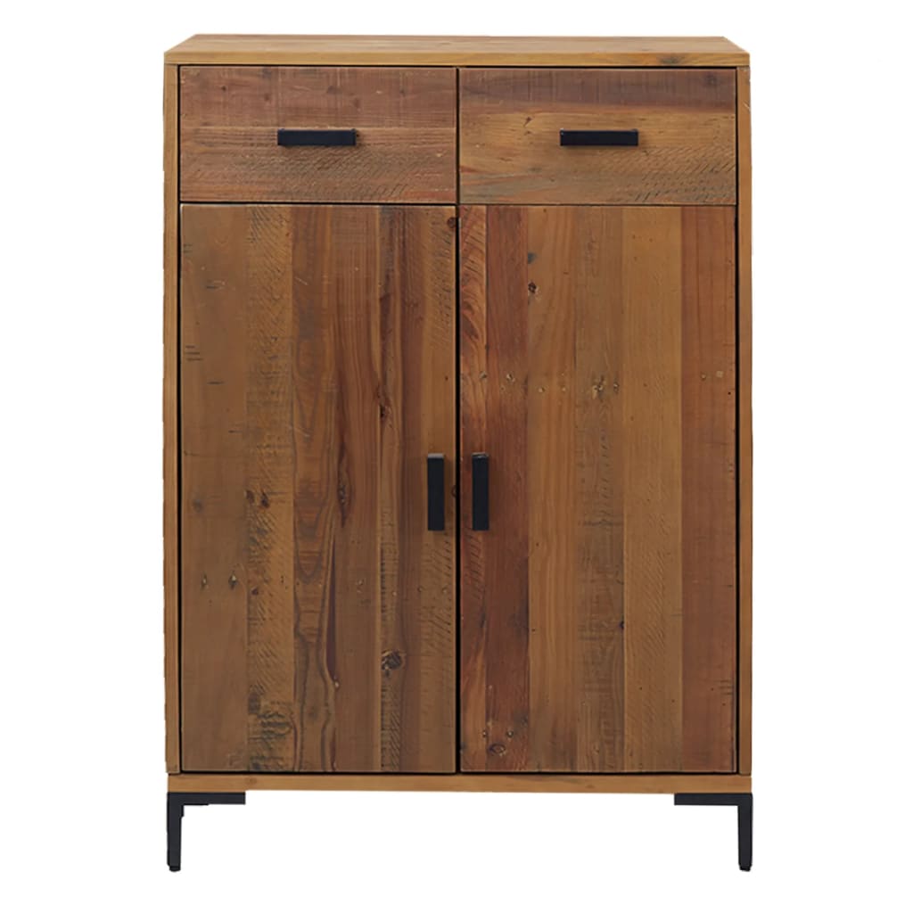 Vidaxl Shoe cabinet 75x40x110 cm Solid pine