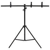 Vidaxl Fond Standard T-forme en T 91x60x (70-200) cm noir