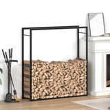 Viple de vidaxl 110x28x116 cm en acier noir noir