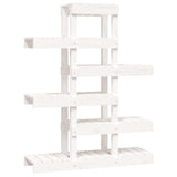 Norme de l'usine Vidaxl 85x25x109.5 cm Pine solide blanc