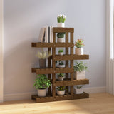 Norme de l'usine de Vidaxl 85x25x109.5 cm Pine solide Honey Brown