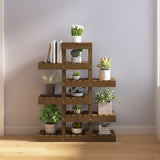 Norme de l'usine de Vidaxl 85x25x109.5 cm Pine solide Honey Brown