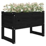Vidaxl Planning Box 78x40x52 cm Pine solide noir