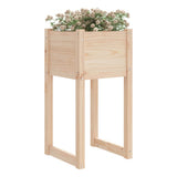 Jardinières Vidaxl 2 ST 40x40x81 cm Pine solide