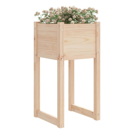 Jardinières Vidaxl 2 ST 40x40x81 cm Pine solide