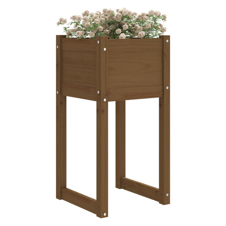 Jardinières vidaxl 2 st 40x40x81 cm