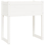 Vidaxl Planning Box 78x40x81 cm Pine solide blanc