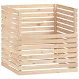 Vidaxl Compost Bin 100x100x102 cm Solid Pine