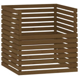 Vidaxl Compost Bin 100x100x102 cm Solid Pine Honey Brown