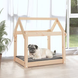 Vidaxl dog basket 71x55x70 cm Solid pine