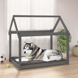 Vidaxl Dog Basket 111x80x100 cm Green de pin massif