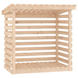 Vidaxl Fireplace Trek 108x73x108 cm Pine solide