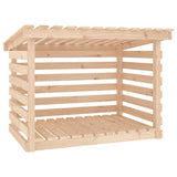 Vidaxl Fireplace Trek 108x73x79 cm Pine solide