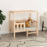 Vidaxl Dog Basket 95.5x73.5x90 cm Pine solide