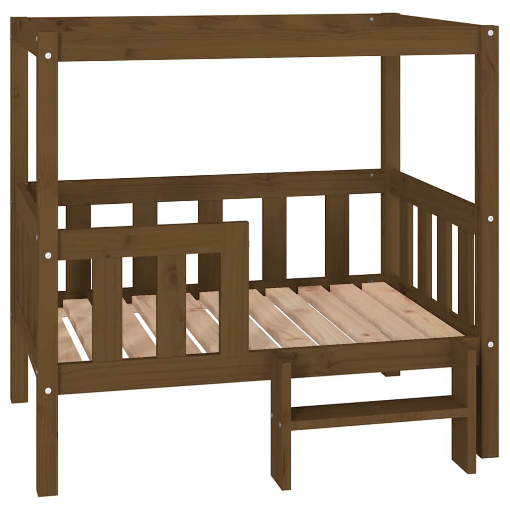 Vidaxl Dog Basket 95.5x73.5x90 cm Pine Solide Brown