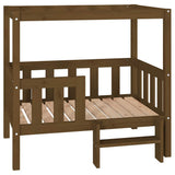 Vidaxl Dog Basket 95.5x73.5x90 cm Pine Solide Brown