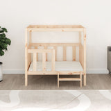 Vidaxl Dog Panier 105.5x83.5x100 cm Pine solide