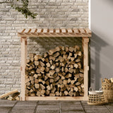 Vidaxl Fireplace Trek 108x64.5x109 cm de pino sólido