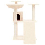 Vidaxl Cat Furniture avec Sisal Scratch Posts 83 cm Crème -Colored