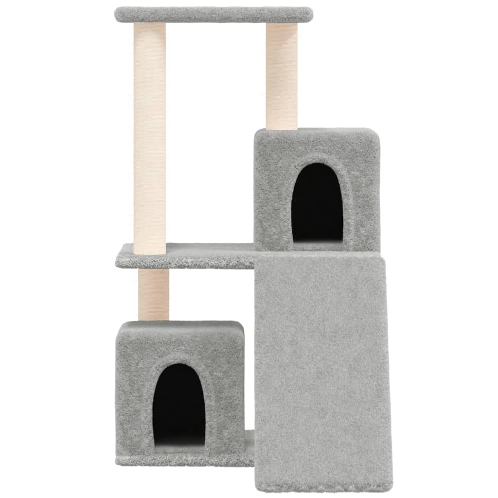 Vidaxl Cat Furniture z Sisal Scrating Posts 82 cm jasnoszary